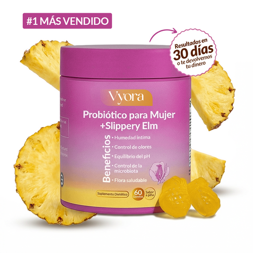 Gomitas Probiótico de Olmo Resbaladizo para Mujeres