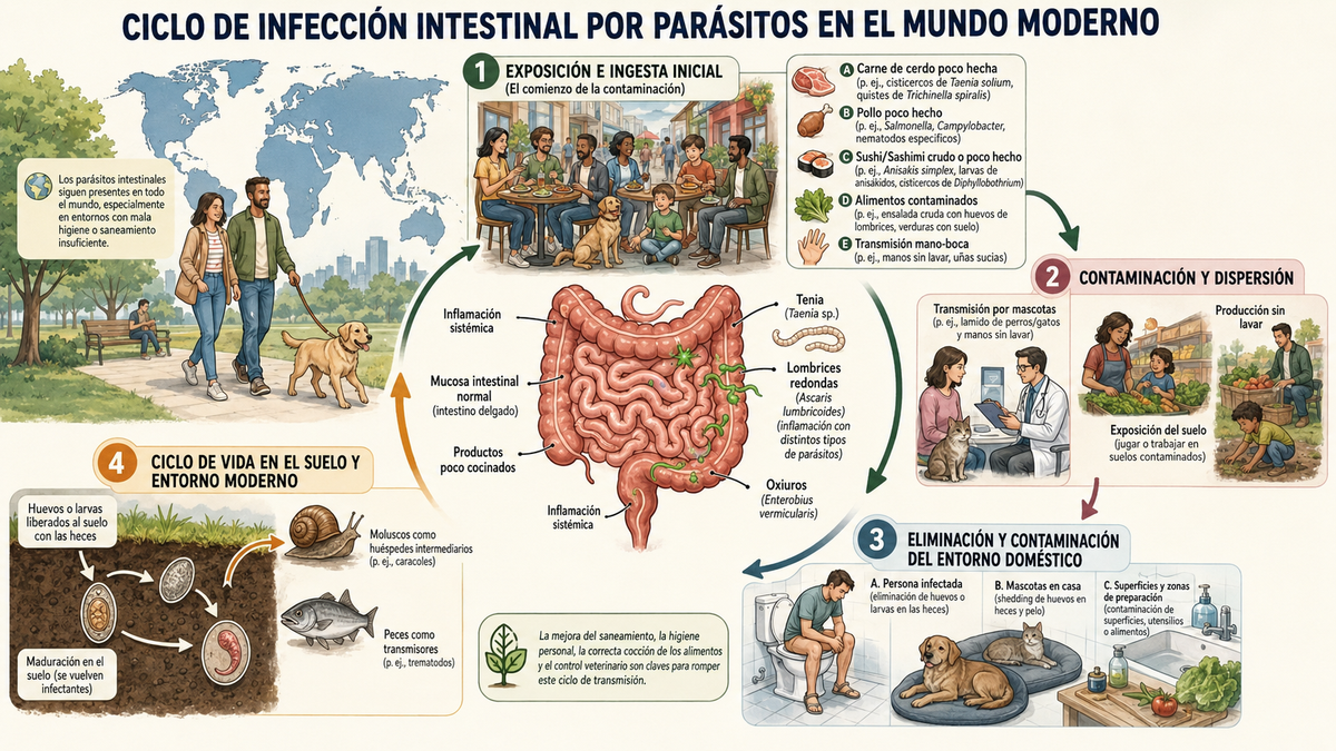 La epidemia de parásitos ocultos de la que nadie habla.